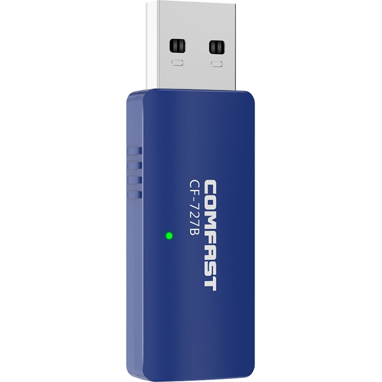 COMFAST CF-727B 1300Mbps Dual Frequency Gigabit USB Desktop Transmitter Receiver Portable Bluetooth V4.2 + WiFi Wireless Network Card COMFAST CF-727B 1300Mbps Dual Frequency Gigabit USB Desktop Transmitter Receiver Portable Bluetooth V4.2 + WiFi Wireless Network Card